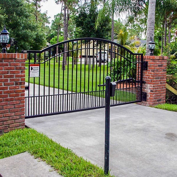 Steel Driveway Gate